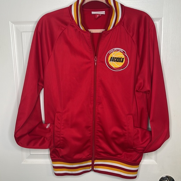 Houston Rockets Long Sleeve Zip Jacket, Embroidered Rockets patch - Picture 11 of 11